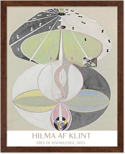 Vista 8 de Poster Master Póster de ilustración vintage, impresión retro moderna, los diez más grandes n.º 1, infancia, flor, abstracto, regalo para artista