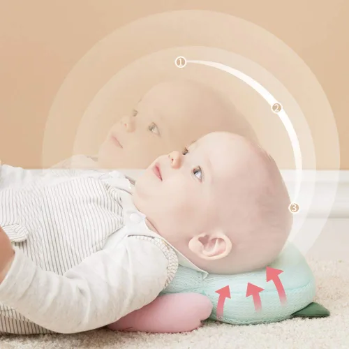 Vista 6 de Bebamour - Protector de cabeza para andadores de bebés pequeños, almohadilla de seguridad ajustable para bebés, mochila para gatear con correa