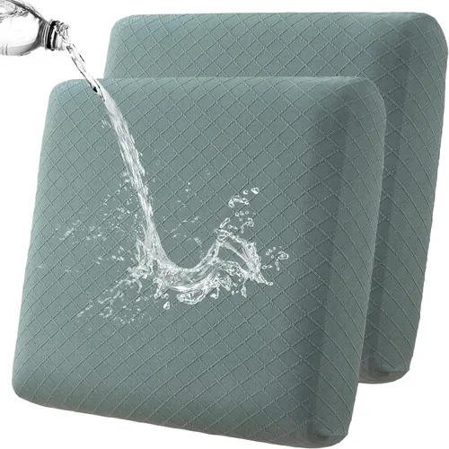 Vista 30 de Fuloon Fundas de Cojines para Sofá, Fundas de Cojines de Asiento Elásticas Estampadas, Fundas Protectoras Lavables para Muebles, para Sillón
