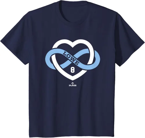 Vista 18 de Camiseta Infinite Love Brandon Lowe Tampa Bay MLBPA, Negro