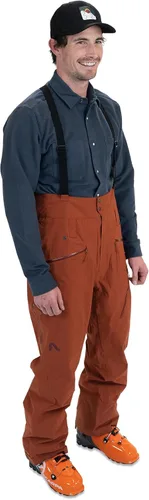 Vista 6 de Flylow Tannen Bib - Pantalón de esquí y snowboard impermeable transpirable para hombre