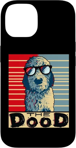 Vista 4 de Goldendoodle Gift Golden Doodle Death Funny Gift Case for iPhone 17
