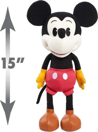 Vista 4 de Disney Treasures From the Vault - Peluche de Mickey Mouse y Minnie Mouse, edición limitada, exclusivo de Amazon