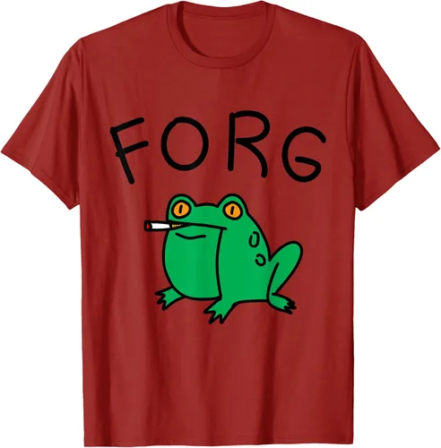 Vista 23 de Forg Y2K Sarcastic Cringe - Camiseta divertida Irónica Gen Z Weird Meme Cool, Blanco