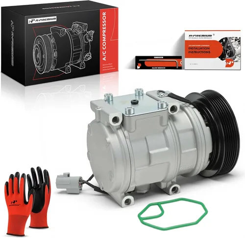 Vista 10 de A-Premium Compresor de aire acondicionado con embrague compatible con Toyota Camry 1994-2001, Avalon 1995-1999, Solara 1999-2003, Lexus ES30