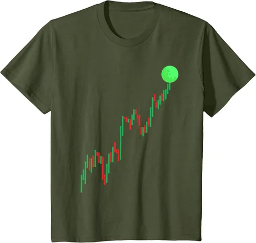 Vista 30 de Cute Stock Trading Design for Men Women Stock Market Trader T-Shirt Asphalt Grey