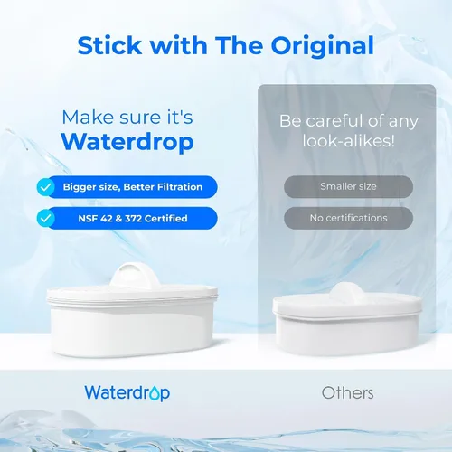 Vista 3 de [Genuine] Waterdrop PF-01A Water Filter Replacement for Waterdrop Pitchers