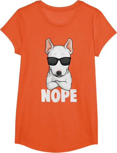 Vista 76 de Camiseta de perro Bull Terrier para niños y mujeres, Negro