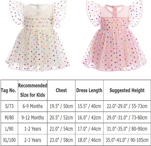 Vista 7 de Baby Girls Tutu Dress Sparkle Sequin Heart Princess Birthday Pageant Wedding Party Dresses Ruffle Tulle Gown Outfits
