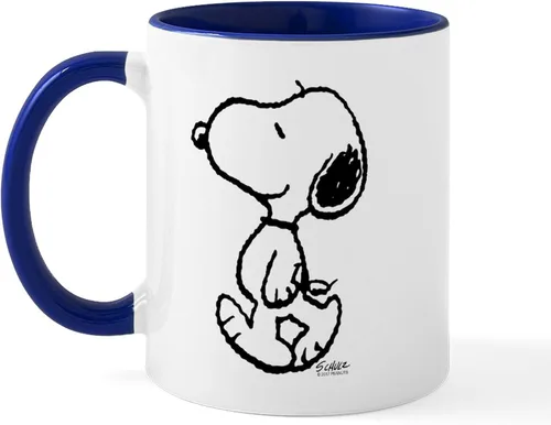 Vista 27 de CafePress Springtime Snoopy - Taza de café de cerámica, taza de té, 11 onzas