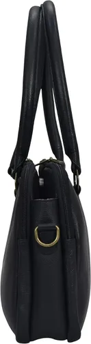 Vista 5 de Anna by Anuschka Women's Hand-Painted Genuine Leather Multi Compartment Satchel