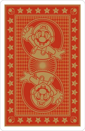 Vista 2 de Nintendo Super Mario Standard Playing Cards (importación de Japón)