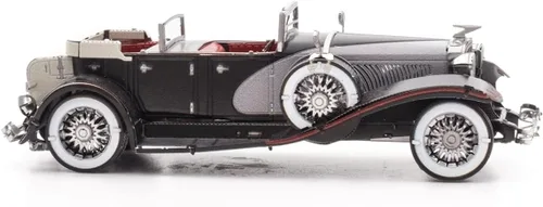 Vista 6 de Metal Earth Fascinations 1935 Duesenberg Modelo J 3D Kit de modelo de metal con pinzas