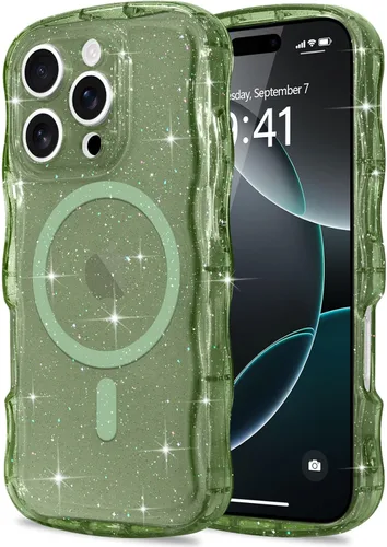 Vista 226 de Pepmune Funda magnética para iPhone 17 Pro Max, color rosa