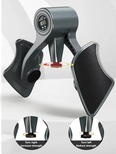 Vista 3 de Ejercicios de Kegel para hombres, ejercicio muscular del suelo pélvico, entrenador de cadera de 132 libras, resistencia ajustable, ejercicio