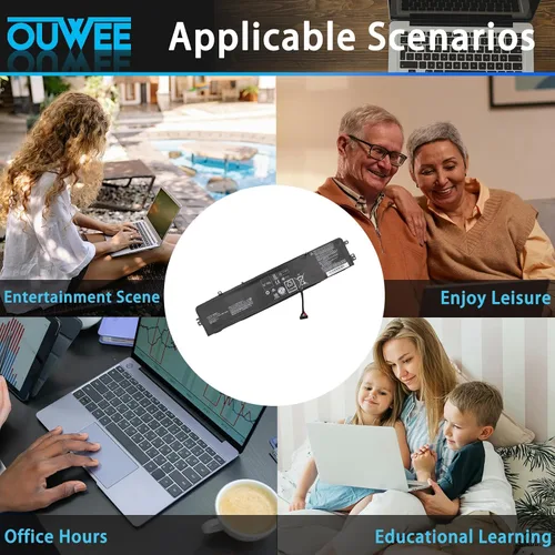 Vista 5 de L14M3P24 L14S3P24 - Batería para portátil compatible con Lenovo Legion Y520-15IKBA Y520-15IKBM Y520-15IKBN IdeaPad Y700-14ISK 700-15ISK Serie