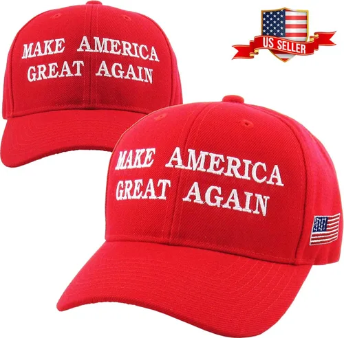 Vista 5 de KBETHOS - Gorra de béisbol ajustable diseño de Donald Trump color rojo