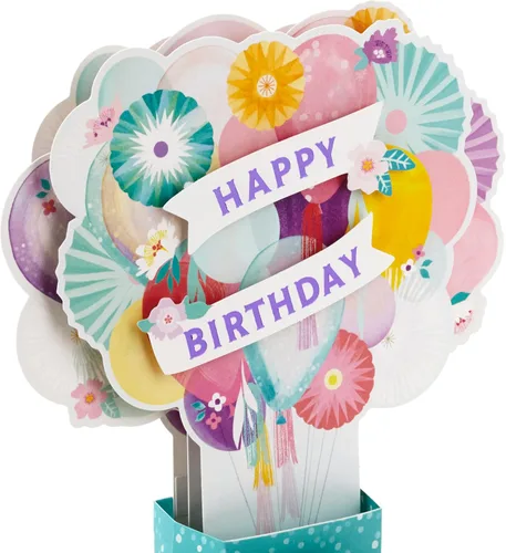 Vista 4 de Hallmark - Tarjeta de felicitación de cumpleaños para mujer