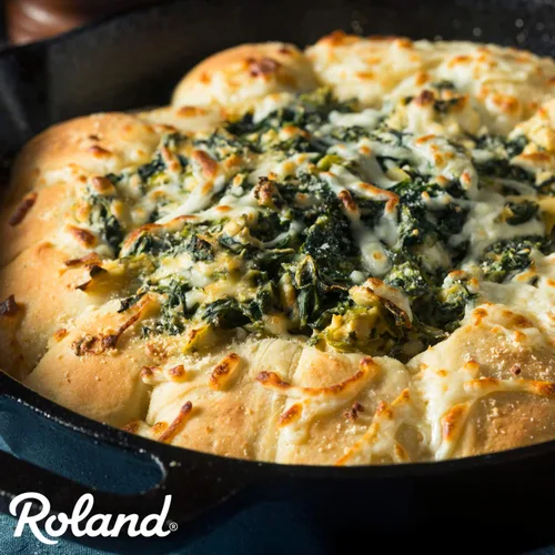 Vista 6 de Roland Foods Corazones de alcachofa extra grandes, 25-30 unidades, 5 libras 8 onzas