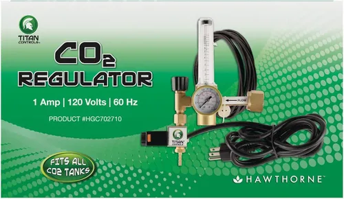 Vista 7 de Titan Controls Regulador de CO₂: compatible con controladores de CO₂ Titan Controls y otros controladores de CO₂, para jardines