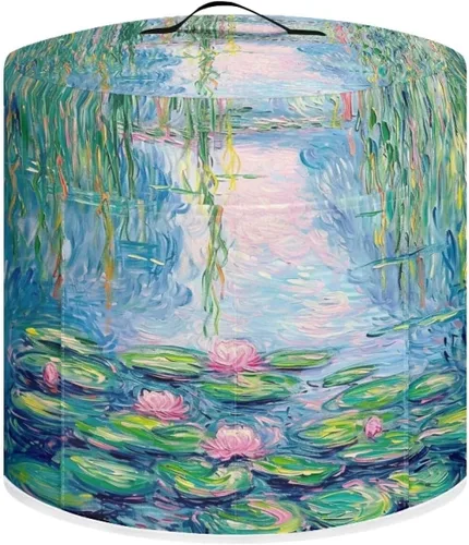 Vista 14 de DISNIMO Angry - Funda para freidora de aire para arrocera, protección contra el polvo, cubierta aislada para electrodomésticos de cocina con asa