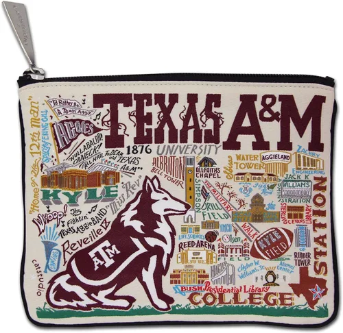 Vista 24 de Catstudio Bolsa con cremallera Parent South College, Arkansas Razorbacks