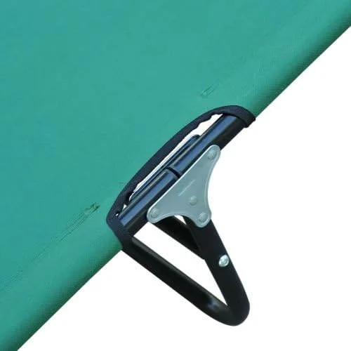 Vista 4 de Tumbona reclinable para exteriores, patio, camping, cama, playa, piscina, silla plegable