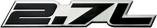 Vista 3 de Placa de identificación con emblema de aluminio real de aluminio real altamente pulido, compatible con Chevrolet Chrysler, Dodge, Subaru, Suzuki