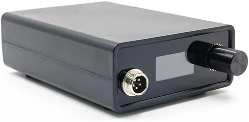 Vista 7 de YVOKERN Máquina eléctrica de plegado y plegado de cuero, herramienta eléctrica de hierro para arrugar por calor con 3 puntas para manualidades