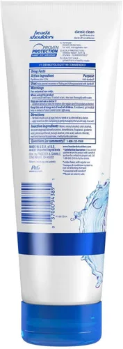 Vista 2 de Head & Shoulders Classic Clean - Acondicionador para caspa, 10.9 fl oz
