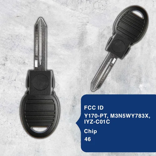 Vista 4 de KeylessOption Reemplazo de hoja remota de entrada sin llave en blanco para llave Smart Prox (paquete de 2)