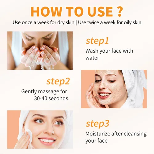 Vista 8 de Exfoliante Facial con Vitamina C, Jabón Exfoliante Facial con Retinol, Jabón Exfoliante Facial, Exfoliante Facial para Mujeres, Jabón Limpiador