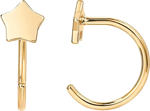 Vista 17 de PAVOI - Aretes de media aro de plata esterlina 925 Pendiente hipoalergénico minimalista pequeño para cartílago
