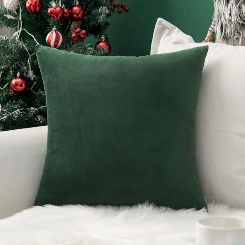 Vista 31 de MIULEE - Funda de almohada de terciopelo suave de lujo decorativa, funda de cojín rectangular única para sofá de primavera, dormitorio, automóvil