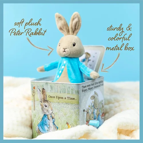 Vista 5 de Muñeco de caja de sorpresas musical Beatrix Potter Peter Rabbit