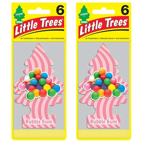 Vista 10 de Little Trees Ambientador colgante de cartón para automóvil, hogar y oficina, Bayside Breeze (paquete de 6)