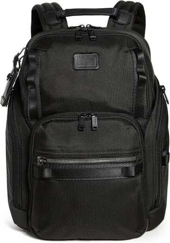 Vista 4 de TUMI - Mochila de Búsqueda Alpha Bravo - Mochila para portátil para hombres y mujeres - Mochila para trabajo y viajes - 17.0" X 14.0" X 8.3", Negro