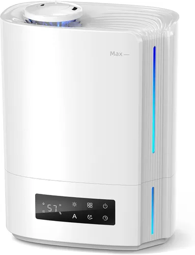Vista 11 de BREEZOME - Humidificador de 6L, para dormitorio, habitación grande y difusor de aceite esencial, humidificador ultrasónico de llenado superior