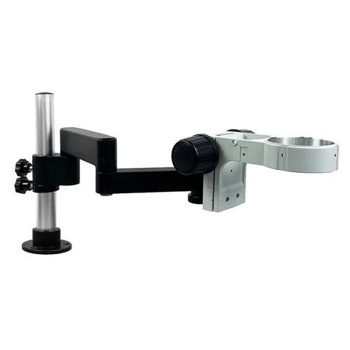 Vista 6 de Brazo giratorio universal articulado para microscopio, brazo de soporte para microscopio con abrazadera para microscopio profesional trinocular