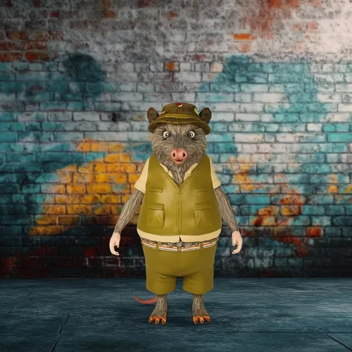 Vista 4 de Funko Legacy Action: Fantastic Mr. Fox - Figura de acción de Kylie