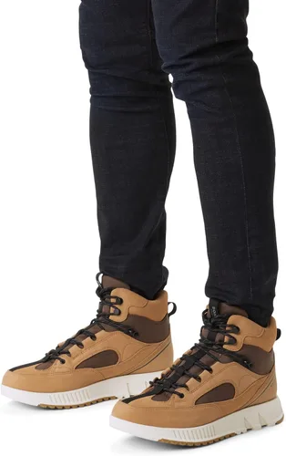 Vista 6 de SOREL Botas impermeables Mac Hill Lite Rush para hombre, Tawny Buff, Negro, 15
