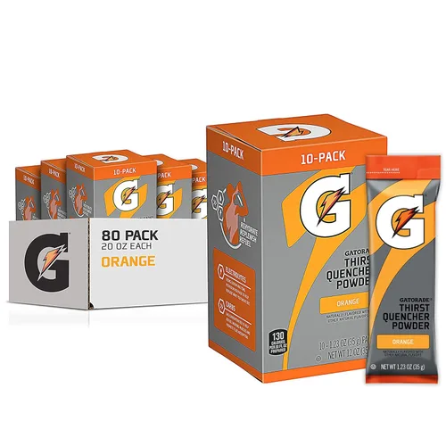 Vista 8 de Gatorade Thirst Quencher - Palitos de polvo, paquete variado de 3 sabores (paquete de 30) Mezcla de bebida en polvo de electrolitos
