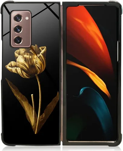 Vista 6 de DAIZAG Funda compatible con Samsung Galaxy Z Fold 2 5G, protección completa, a prueba de golpes, antiarañazos, funda de poliuretano termoplástico