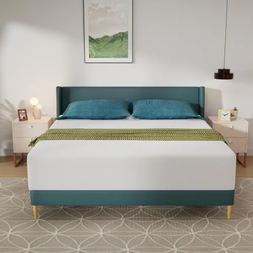 Vista 20 de Colchón de tamaño individual de 5 pulgadas de espuma viscoelástica de gel, colchón de firmeza media para dormir fresco y para alivio de la presión
