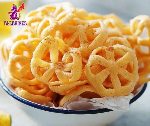 Vista 5 de Alebrixes Pellets de molinete de trigo mexicano de 8 oz (226 g) Duritos - Bocadillo mexicano Chicharrón - Fritura de Harina para Freir
