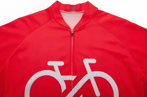 Vista 3 de BIKE BEER Hombres Rojo Ciclismo Bicicleta Uniforme Verano Ciclismo Jersey Manga Corta Carretera Bicicletas Jerseys MTB Transpirable Ciclismo Ropa