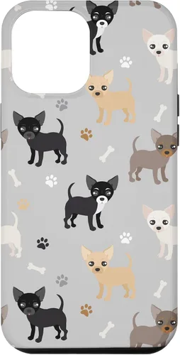 Vista 26 de Chihuahua Paws and Bones - Funda para iPhone 17