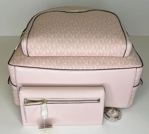 Vista 5 de MICHAEL Michael Kors Jaycee - Mochila grande con bolsillo con cremallera y gancho grande para cartera triple