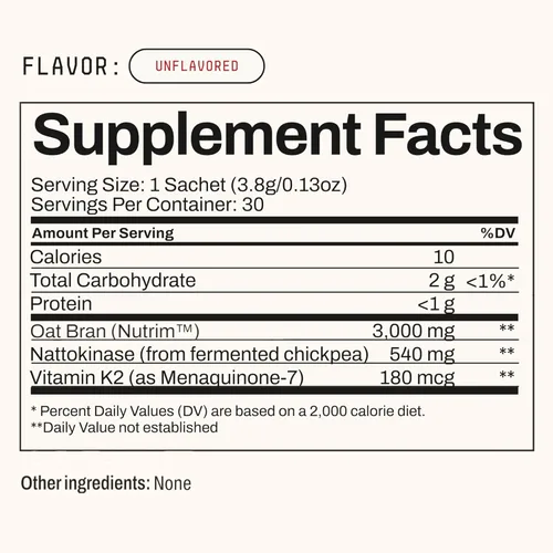Vista 9 de Toku Nattokinase 10,800 FU Suplemento con Vitamina K2 MK7 y Beta Glucano de Avena, Polvo de Apoyo para la Circulación Diaria, Mezcla de Bebida a