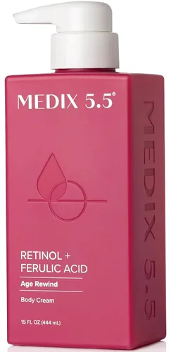 Vista 35 de Medix 5.5 Crema hidratante reafirmante con loción corporal de retinol Tratamiento para el cuidado de la piel crepey Crema corporal con retinol